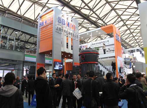 SBM showed up at Bauma China 2010