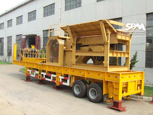 Chinese mobile crusher pictures