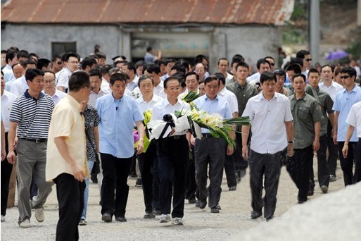 Chinese Premier Wen Jiabao: “Not the faster the better.”