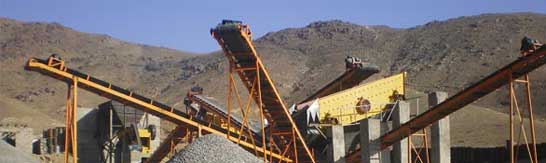 stone crushing plant of 150 - 200 TPH