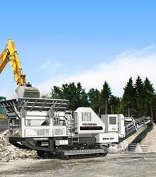 YG series mobile jaw crusher