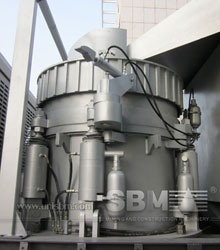 Portable cone crusher