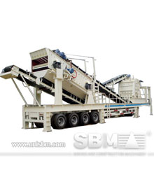 Portable impact crusher