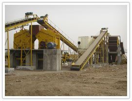 calcium carbonate crushing project