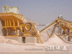 calcite crushing plant