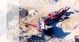 recycling equipment for crushing, screening etc. process