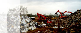 debris processing plant